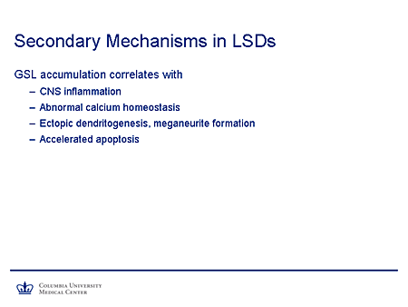 Secondary Mechanisms in LSDs