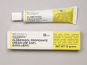 What are the side effects of clobetasol propionate cream
