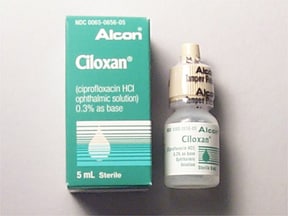 can ciloxan eye drops be used for ear infections