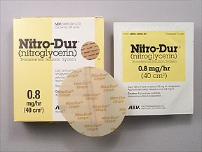 nitro-dur patch dosage