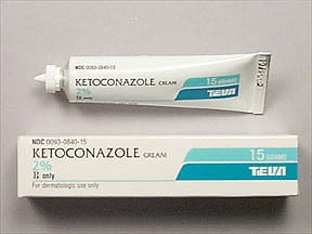 can nizoral cream be used on the face
