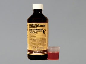 amount codeine cheratussin ac syrup