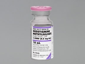 atropine antidote neostigmine