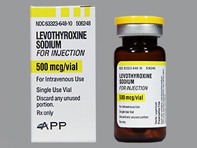 Levothyroxine Intravenous : Uses, Side Effects, Interactions, Pictures ...