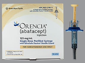What are side effects of Orencia?