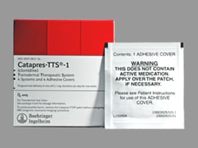 clonidine tablets side effects