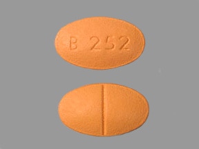 Oval Orange Pill