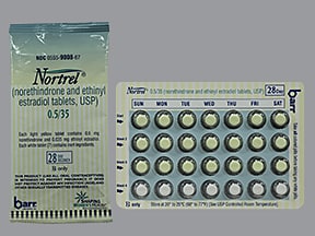 norethindrone eth estradiol 1 35 mg mcg tab