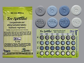 norgestimate eth estradiol tab tri sprintec