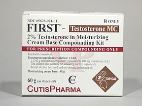 Testosterone propionate 2 cream