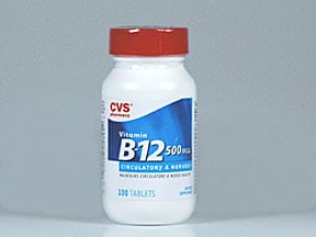 Cyanocobalamin (vit B-12) Oral Drug Information On Uses, Side Effects ...