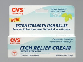 cvs itch relief cream