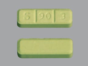 What mg is a green xanax bar