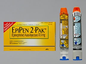 epipen pak epinephrine epi pen mg injection effects side dosing