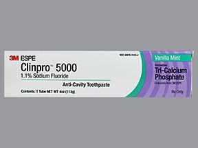 clinpro 5000 dental toothpaste paste effects side larger