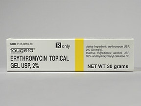 erythromycin eye gel side effects