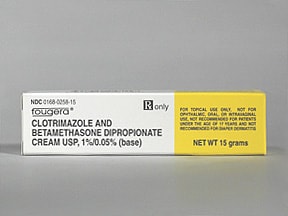 can i use clotrimazole and betamethasone dipropionate cream for a yeast infection