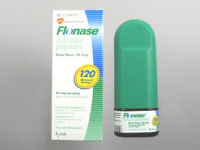 Steroid nasal spray for sinusitis