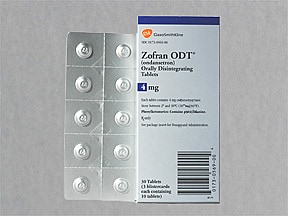 ondansetron orally disintegrating tab 4mg