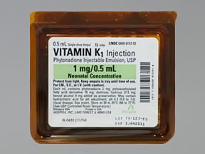 Vitamin K Injection Uses Side Effects Interactions Pictures