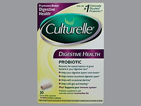 What are some side effects of using Culturelle?