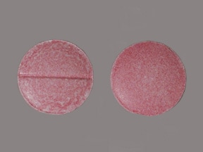 Pink five sided steroid pills