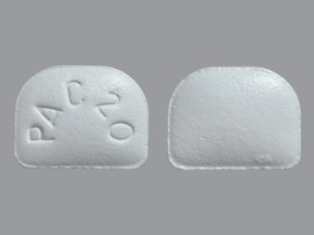 what does famotidine look like