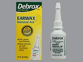 debrox ear wax removal kit instructions