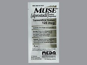 Muse urethral Drug information on Uses, Side Effects Muse urethral Drug information on Uses, Side Effects