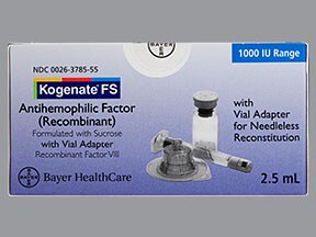 Kogenate FS intravenous Drug information on Uses, Side Effects ...
