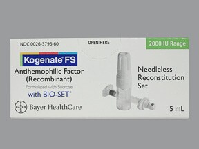 Kogenate FS intravenous Drug information on Uses, Side Effects ...