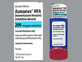 how to use asmanex hfa