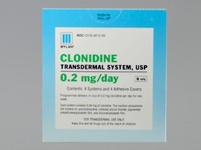 clonidine hcl generic name
