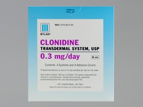 clonidine patch dosage drugs.com