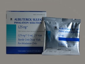 albuterol 1.25mg nebulized