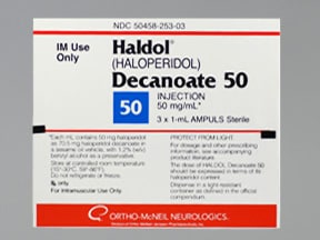 Haldol decanoate and. haldol lactate