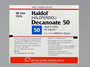 Haldol decanoate pi