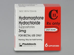 Hydromorphone Rectal : Uses, Side Effects, Interactions, Pictures ...