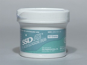 silver sulfadiazine cream