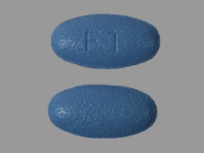 Blue Oval Pill