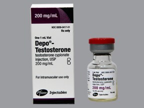 Testosterone drug interactions