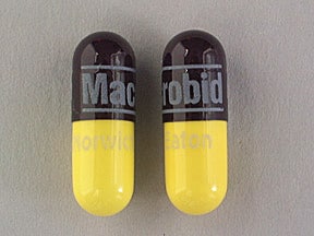 nitrofurantoin mono mac 100mg