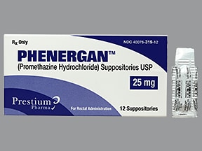 phenergan 25mg suppository
