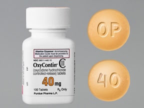 40mg oxycodone street price