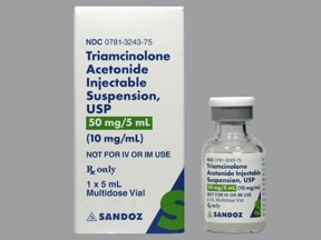 triamcinolone acetonide per 10mg for injection