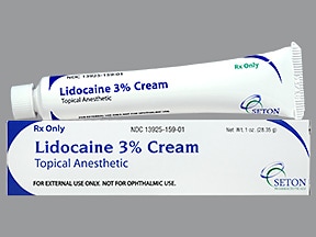 5 percent lidocaine cream