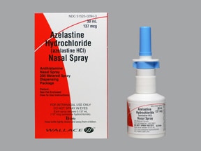 how often to use azelastine nasal spray