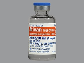 ativan medication interactions