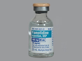 what does famotidine 40 mg look like