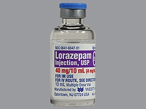 lorazepam antidote